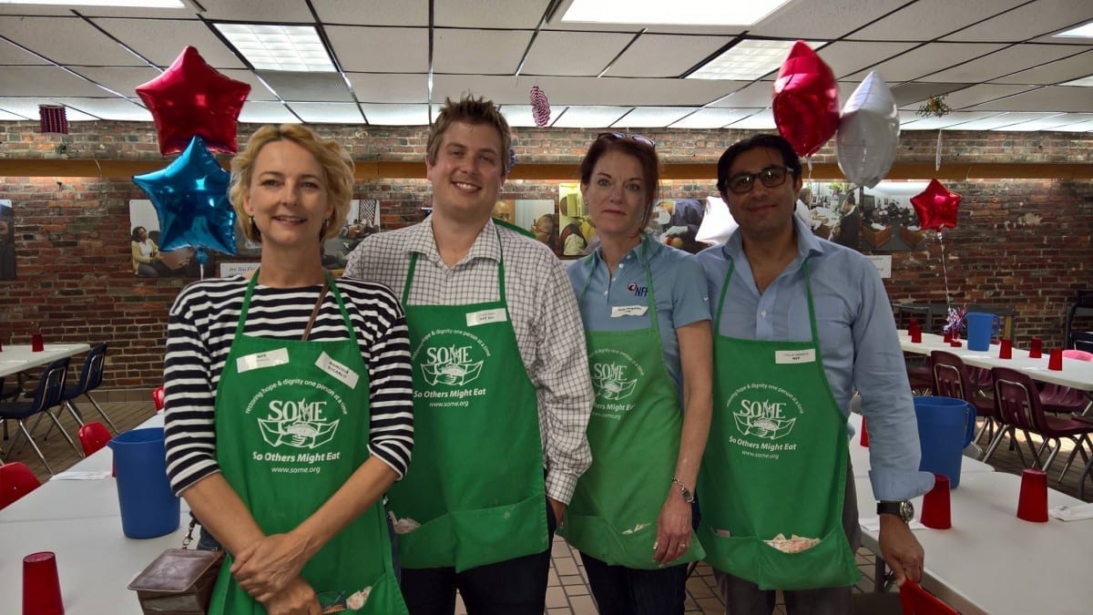 More Networking For Future Team Members Volunteering at SOME