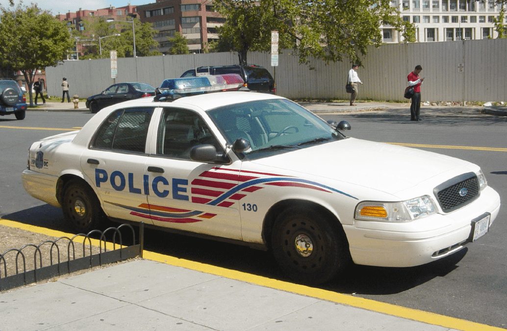 Inauguration DC Police Car Photo
