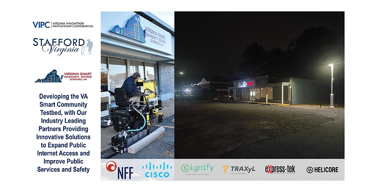 Industry Leading Partners Collaborate to Deploy Innovative Smart City Connectivity Solutions at Virginia Smart Community Testbed