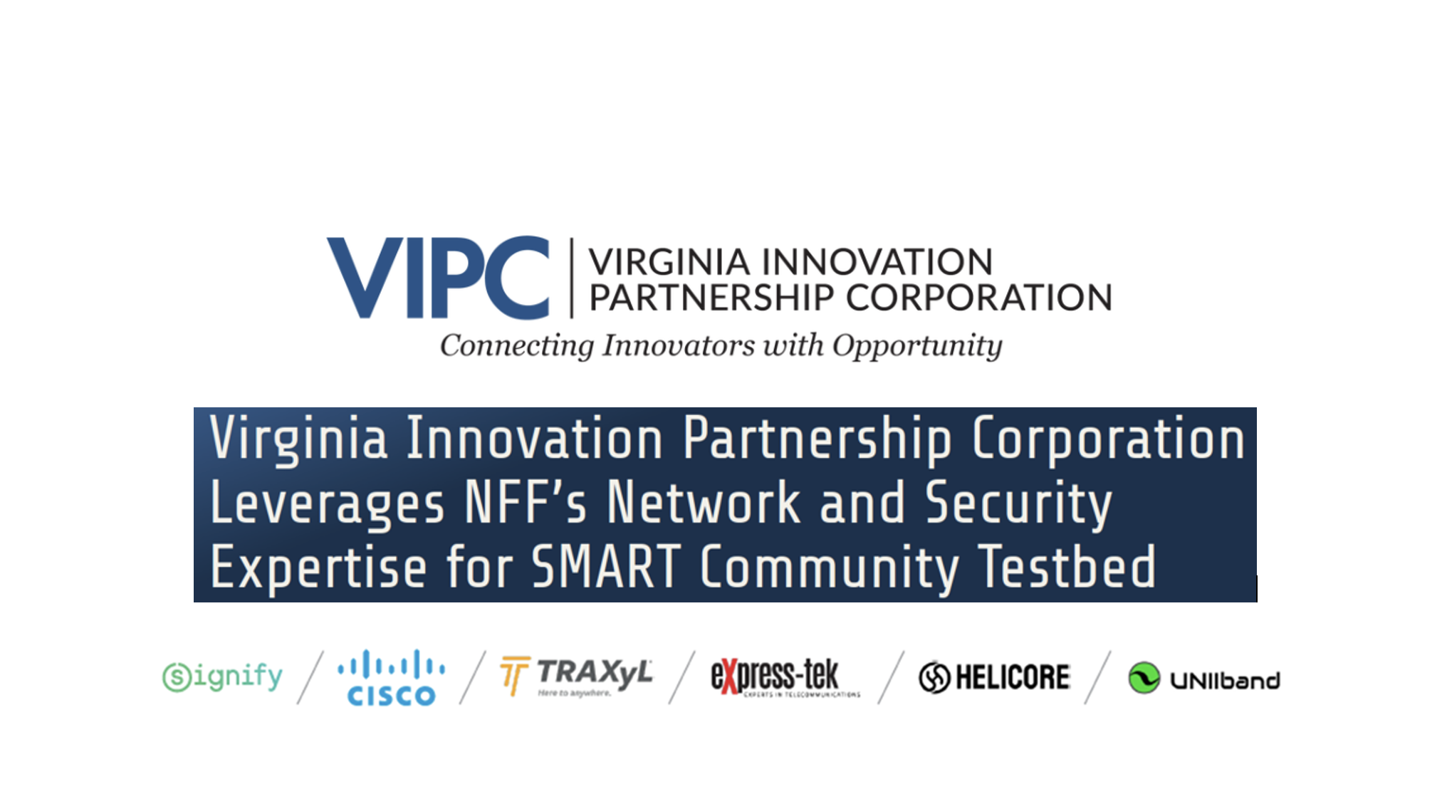 NFF Smart Technologies team presents at Va. Smart Community Testbed